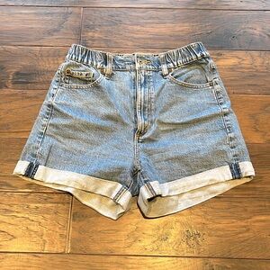 Garage Denim Shorts Blue